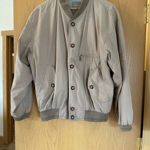 Bogner Men's Taupe Bomber Jacket